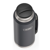 Thermos Termosas Termos Icon gėrimų butelis 1,2 l, granito spalvos