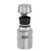 Thermos 710 ml maisto termosas su sulankstomu šaukštu ir puodeliu TERMOSAS - armijos žalias