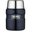 Thermos King 470ml maisto termosas su šaukštu, granato spalvos
