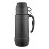 Thermos Stiklinis termosas su dviem puodeliais, 1 litras, juodas 194530 TERMOSAS