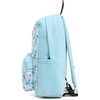 Vans Old Skool Grom kuprinė 18L, skaidriai mėlynos gėlių rašto, vaikams, mokyklinė kuprinė - VN000H56CAU1