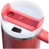 Termo puodelis Stanley Quencher H2.O FlowState 0,89 L - koralo rausvos spalvos