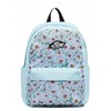 Vans Old Skool Grom kuprinė 18L, skaidriai mėlynos gėlių rašto, vaikams, mokyklinė kuprinė - VN000H56CAU1