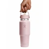 Gertuvė „Hydro Flask“ plataus burnos, lankstaus šiaudelio dangtelio „Tonal Trillium“ kelioninis butelis, 946 ml
