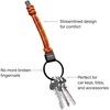 „Orbitkey“ – „Urban Loop“ raktų pakabukas – mandarinų spalvos