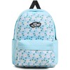 Vans Old Skool Grom kuprinė 18L, skaidriai mėlynos gėlių rašto, vaikams, mokyklinė kuprinė - VN000H56CAU1