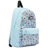 Vans Old Skool Grom kuprinė 18L, skaidriai mėlynos gėlių rašto, vaikams, mokyklinė kuprinė - VN000H56CAU1