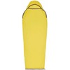 Sea To Summit Reactor Sleeping Bag Liner - Mummy W / Drawcord - kompaktiškas - geltonas