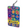 Blue Mėlyna TRAVEL Mėlynas IDENTYFIKATOR BAGAŻOWY KOŁA