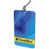 Blue Mėlyna TRAVEL Mėlynas IDENTYFIKATOR BAGAŻOWY MAPY