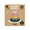 Petite&amp;Mars Wood Of Mars - medinis žaislas, bokštas dėlionė | Orbita