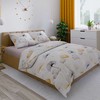 Satino pynimo medvilnės patalynės komplektas, 220x200 cm antklodės užvalkalas su dviem pagalvių užvalkalais, 115 g/m² svoris, minkšta ir patogi patalynė miegui