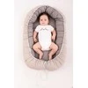 Baby Matex Kūdikio pozicionavimo lizdelis, medvilnės muslino ir vaflinio audinio, minkšti formuojami kraštai, tinkamas kelionėms, 55x80 cm, naujagimiams 0-6-8 mėnesių, kūdikio kokonas