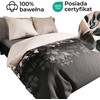 Satino medvilnės patalynės komplektas, 220x200 cm antklodės užvalkalas su pagalvių užvalkalais, kvėpuojanti ir minkšta, klasikinė vienspalvė, lengvos priežiūros patalynė, miegamojo tekstilė