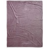 Violetinis mikropluošto pledas, 150x200 cm, minkštas ir lengvas užtiesalas lovai ar sofai, lengvai prižiūrimas, skalbiamas pledas