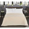 DecoKing Kreminės spalvos pledas Henry 220×240 cm