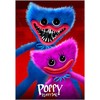 Koc polarowy 130x170 Poppy playtime raudona kolorowy Kids 12 Halantex