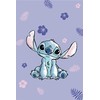 Koc su mikrofibry 100x150 Lilo and Stitch violetinė JF24
