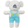 Baby Matex Kūdikio pledas 75x100 David 01 Meškiukas koala šviesiai žalias pliušinis žaislas talismanas BabyMatex