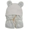 Multitex MATEX Koala antklodė MUSLIN su gobtuvu 95x95 cm [TB0444_04]