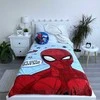 Kocyk su mikrofibry 100x150 Spider-man mėlyna raudona JF23
