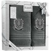 Rankšluostis Medvilninių rankšluosčių rinkinys dekoratyvinėje dėžutėje, 2 vnt., 50x90 cm ir 70x140 cm, 450 g/m², hipoalerginis, dovanų rinkinys voniai
