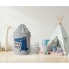 Bez Marki Children's Toy Basket 40x50 Crocodile Pilkas