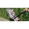Baby Matex Spaudimą mažinantis įdėklas, 32x75 cm vežimėliui, kūdikio pagalvėlė su drugelio forma, AERO MESH 3D audinys, lopšiui ir lovelei, minkštas čiužinukas
