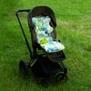 Matex Drugelio formos spaudimą mažinantis įdėklas vežimėliui ir automobilinei kėdutei, 32x75 cm, kvėpuojanti medvilnė ir poliesteris, OEKO-TEX sertifikatas, kūdikio kelioninė pagalvė, minkštas įdėklas