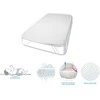 Baby Matex „Oxi Pad“ 40x90 spaudimą mažinantis įklotas, kvėpuojantis lopšio įklotas