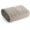 Eurofirany D91/N/ALARA6 200X220 DARK BEIGE Lovatiesė