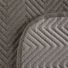 Dekoratyvinė lovatiesė 200x220 Lininė 3, pilka Eurofirany Nauja Lovatiesė
