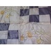 Patalynės komplektas Dekoratyvinis lovatiesės komplektas 220x240 cm su 2 pagalvių užvalkalais 50x60 cm, plieno ir kreminės spalvos raštas 1033, poliesterio lovos užtiesalas, miegamojo tekstilė