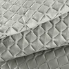 Eurofirany Sidabrinis geometrinis aksominis užtiesalas, dvipusis dekoratyvinis lovos užtiesalas, 220x240 cm, karšto spaudimo dygsniavimas, modernus miegamojo dekoras, prabangi lovatiesė Lovatiesė