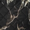 Lovatiesė Luiz aksominė juodai auksinė 220x240 EUROFIRANY Lovatiesė