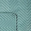 Eurofirany Mėtų žalumo aksominis dvipusis lovos užtiesalas, 220x240 cm, besiūlis dygsniuotas raštas, dekoratyvinė lovos danga, vasarinė antklodė, miegamojo tekstilė Lovatiesė