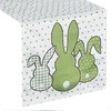 Eurofirany CHO/SPRING/Žalias/1 35X140 Baltas+Žalias VELVET