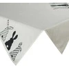 Eurofirany CHO/SPRING/Juodas/4 85X85 Baltas+Juodas VELVETAS