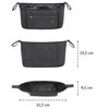 Kelioninis Petite&amp;Mars Pettie &amp; Mars Pocket Zip - vežimėlio laikiklis su nuimama kišene |