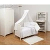 Baby Matex BabyMatex 3in1 rinkinys Patalynė 100x135 plius lovytės buferis