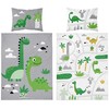 Patalynė Detexpol 2 vnt. 100x135cm 5135B DINO žalia