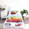 Patalynė bawełniana 100x135 Cars Auta Road poszewka 40x60 Kids25