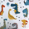 Patalynė bawełniana 100x135 Dinozaury kolorowa poszewka 40x60 August 24