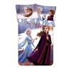 Patalynė bawełniana 100x135 Frozen Kraina Lodu 0707 Anna Elsa do łóżeczka poszewka 40x60