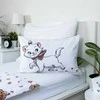 Patalynė bawełniana 100x135 Kot Marie Cat Przyjaciele balta smėlio sp. poszewka 40x60 JF24