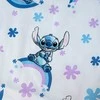 Patalynė bawełniana 100x135 Lilo i Stitch tęczowe dziecko balta mėlyna poszewka 40x60 JF24