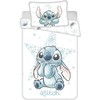 Jerry Fabrics Medvilninė patalynė 100x135 Lilo and Stitch Stitch Baltas STAR vaikams