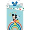 Patalynė bawełniana 100x135 Myszka Miki Mickey Mouse 0721 do łóżeczka poszewka 40x60