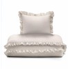 Detexpol Patalynė DZIECIĘCA Z FALBANĄ 100x135 BAWEŁNA BEŻOWA BEIGE FALBANKA BOHO