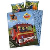 MCU Patalynė medvilnė 100x135 Fireman Sam mėlyna raudona vaikiška lova H23
